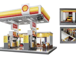 CaDA C66026W Shell Gas Station